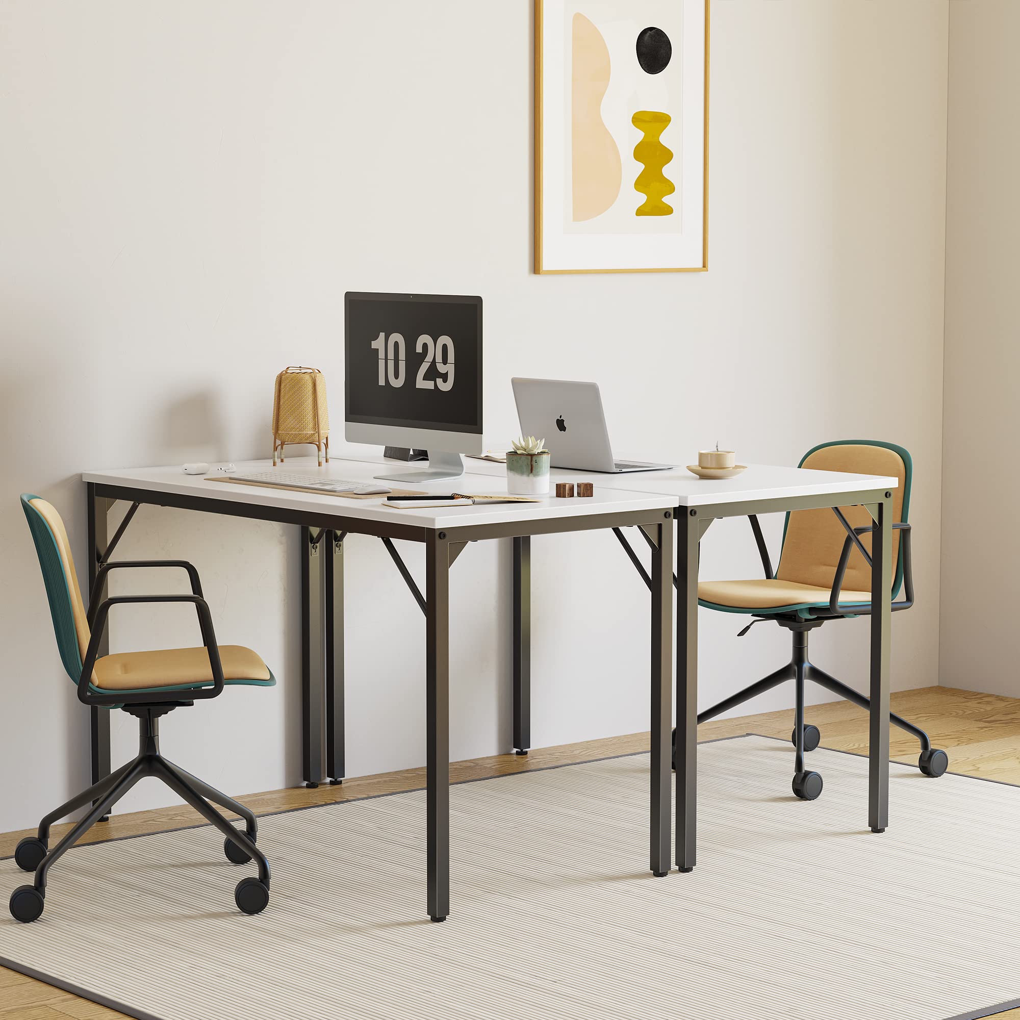 Amazon | CubiCubi 机 デスク パソコンデスク pcデスク テーブル 幅